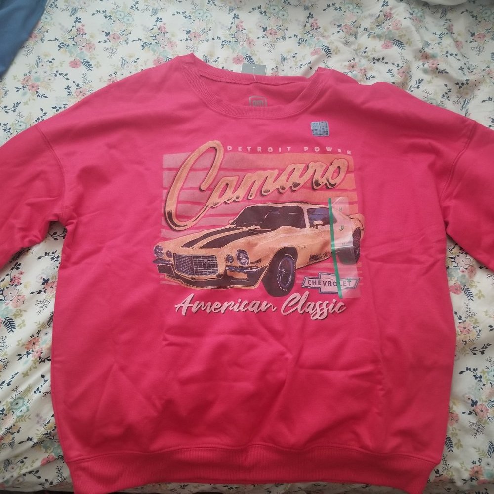 Target Graphic Camaro (car) Sweatshirt - 2022 purchase - Women's US Medium